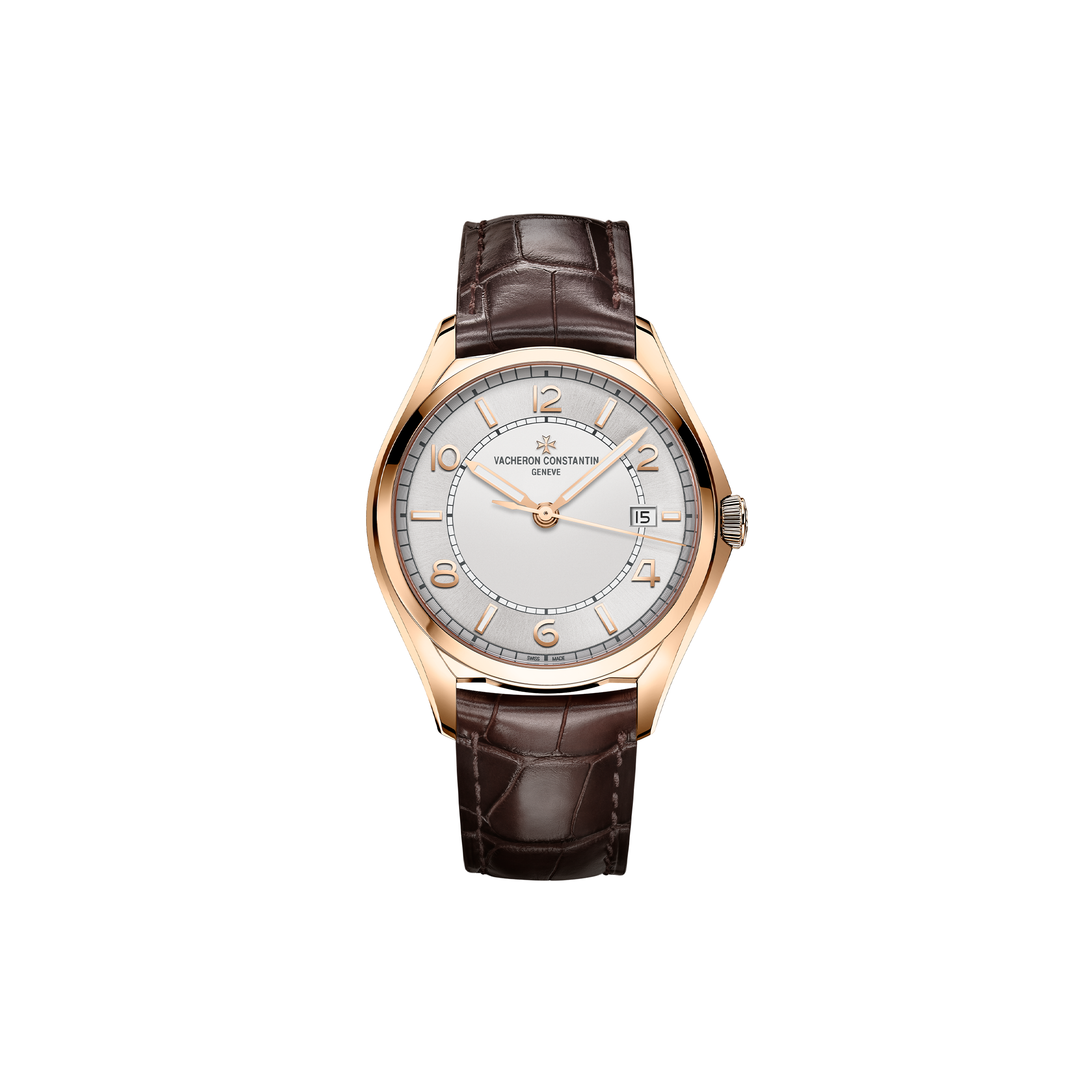 vacheron Co*sta*t*n self-winding 40 mm pink gold watch 4600e/000r-b441